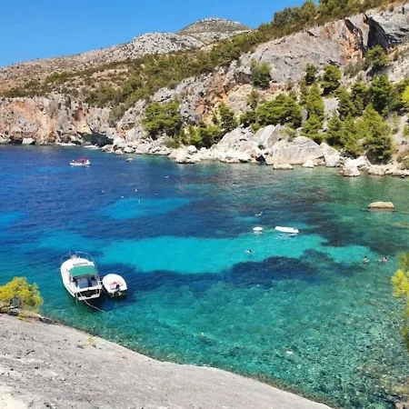 New Beautiful Studio, Private Terrace-hvar Town Апартаменты Хвар